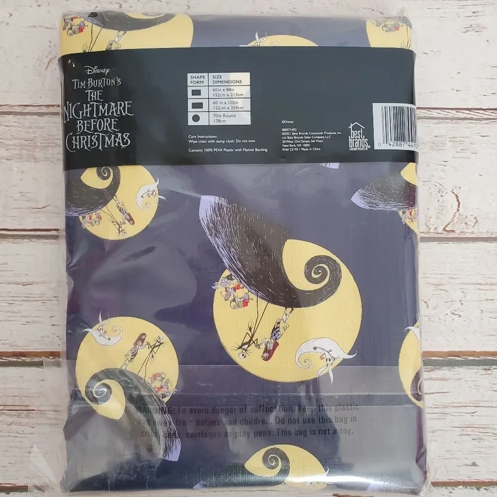 New Nightmare Before Christmas Tablecloth